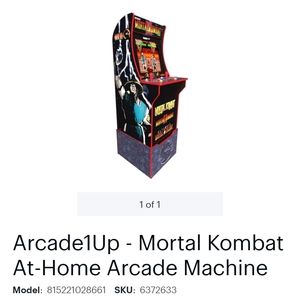 Game System (MORTAL COMBAT ARCADE GAME)